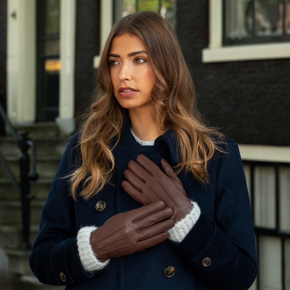 American Deerskin Leather Gloves Women