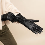 Leren Handschoenen Dames Zwart Extra Lang – Schwartz & von Halen® – Premium Leren Handschoenen - 10