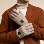 Gebreide Wollen Handschoenen Beige Hudson  – Schwartz & von Halen® – Premium Leren Handschoenen - 8
