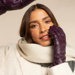 Leren Dames Handschoenen Paars Ivy – Schwartz & von Halen® – Premium Leren Handschoenen - 11