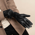 Leren Heren Handschoenen Zwart Jake – Schwartz & von Halen® – Premium Leren Handschoenen - 11