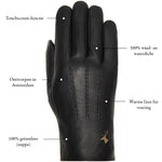 Leren Handschoenen Zwart Heren Jaxon – Schwartz & von Halen® – Premium Leren Handschoenen - 15