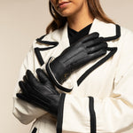 Leren Dames Handschoenen Zwart Julia – Schwartz & von Halen® – Premium Leren Handschoenen - 8