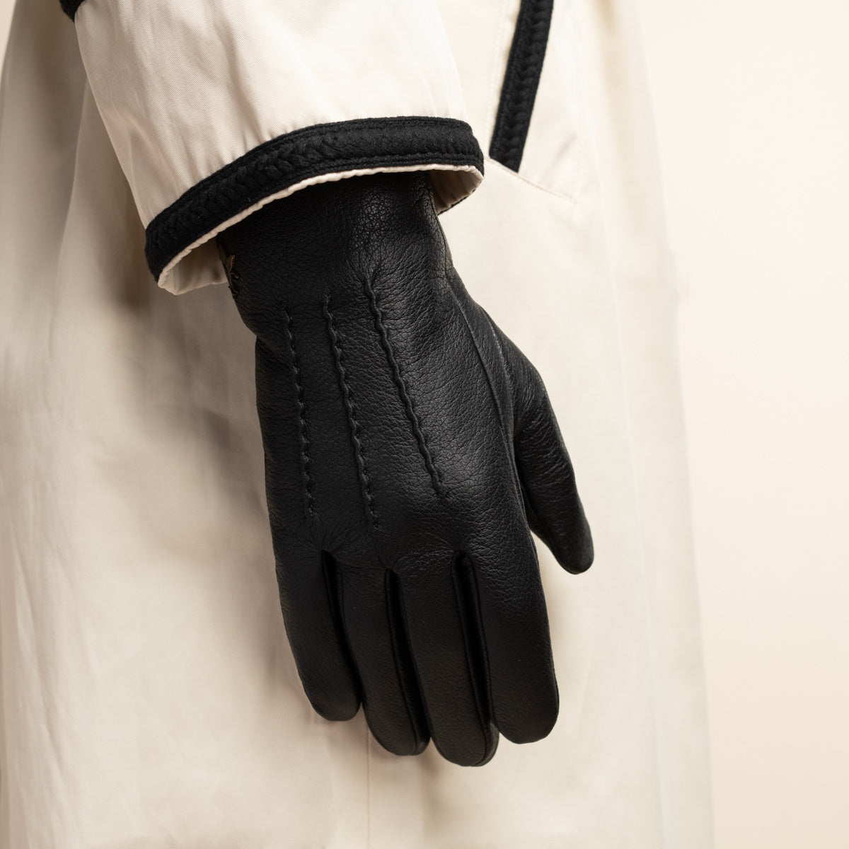 Leren Dames Handschoenen Zwart Julia – Schwartz & von Halen® – Premium Leren Handschoenen - 6