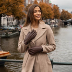Leren Dames Handschoenen Bruin Julia – Schwartz & von Halen® – Premium Leren Handschoenen - 12
