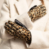 Dames Leren Handschoenen Luipaard Print – Schwartz & von Halen® – Premium Leren Handschoenen - 7
