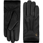 Zwarte Leren Handschoenen Heren Nixon  – Schwartz & von Halen® – Premium Leren Handschoenen - 2