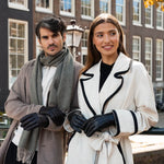 Leren Handschoenen Dames Zwart Olivia  – Schwartz & von Halen® – Premium Leren Handschoenen - 8