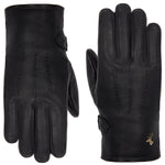 Zwarte Leren Handschoenen Heren Rogan  – Schwartz & von Halen® – Premium Leren Handschoenen - 4