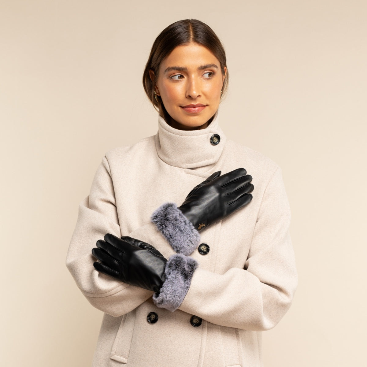 Leren Handschoenen Zwart Dames Vera  – Schwartz & von Halen® – Premium Leren Handschoenen - 11