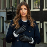 Leren Dames Handschoenen Zwart Kira – Schwartz & von Halen® – Premium Leren Handschoenen - 5
