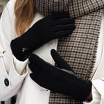 Leren Handschoenen Dames Zwart Nora  – Schwartz & von Halen® – Premium Leren Handschoenen - 7