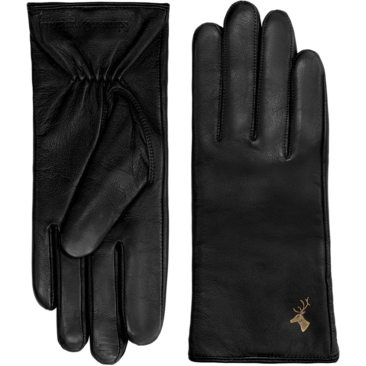 Leren Dames Handschoenen Zwart Ivy – Schwartz & von Halen® – Premium Leren Handschoenen - 2