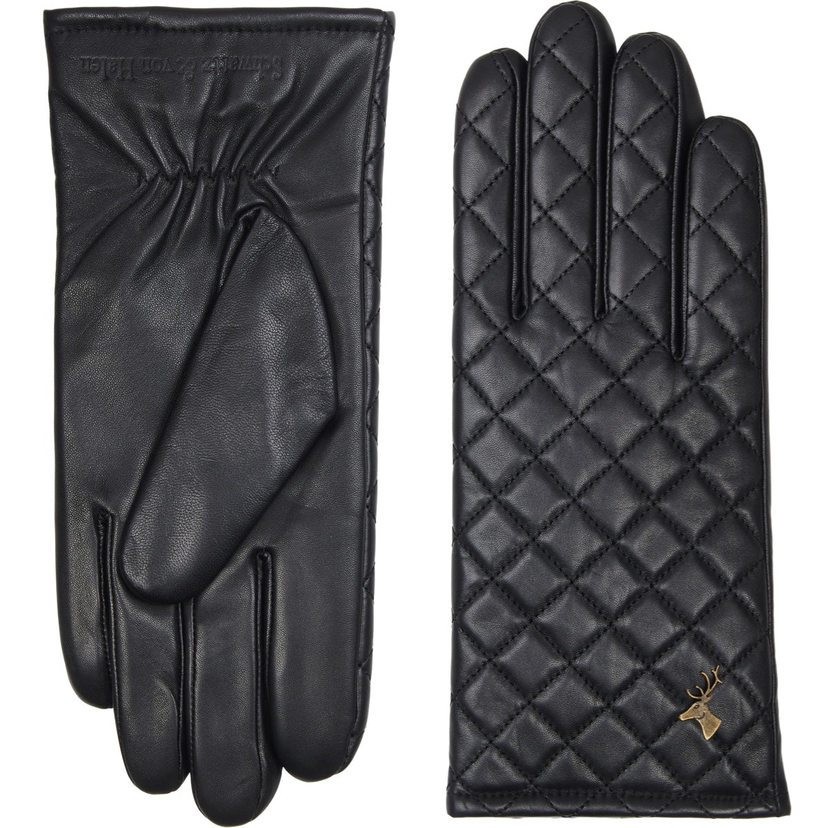 Leren Dames Handschoenen Zwart Kira – Schwartz & von Halen® – Premium Leren Handschoenen - 2
