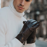Vegan Leren Handschoenen Zwart Musk  – Schwartz & von Halen® – Premium Leren Handschoenen - 9